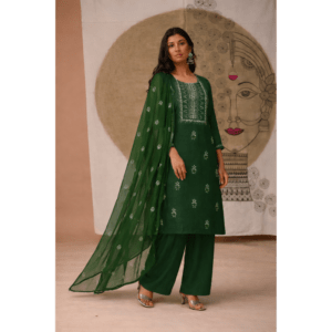 safa emerald suit set
